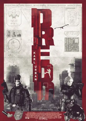 Poster to the movie "Dredd" #606238