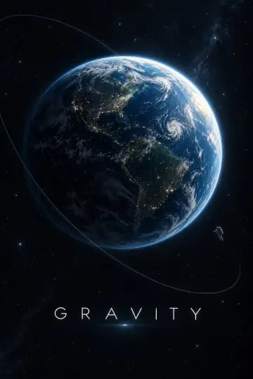 Poster to the movie "Gravity" #1893107