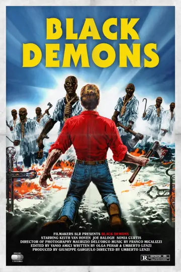 Poster to the movie "Black Demons" #1932323