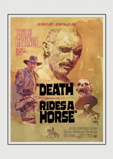 Poster to the movie "Death Rides a Horse" #1040834