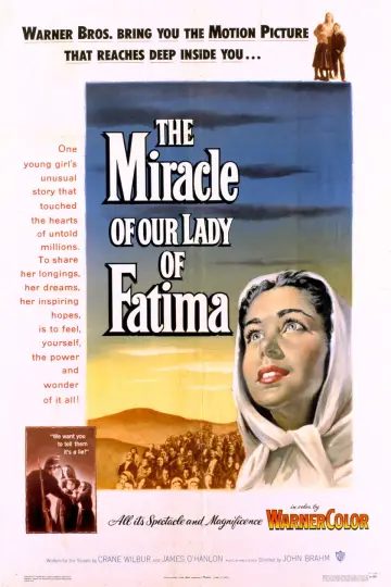 Poster to the movie "The Miracle of Our Lady of Fatima" #1842111
