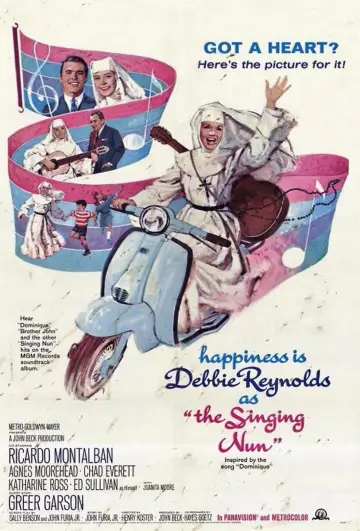 Poster to the movie "The Singing Nun" #1077193