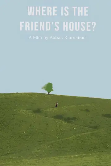 Poster to the movie "Where Is My Friend