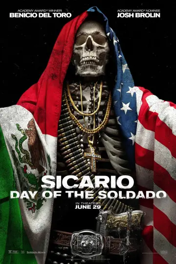 Poster to the movie "Sicario: Day of the Soldado" #1216276