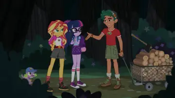 Backdrop to the movie "My Little Pony: Equestria Girls - Legend of Everfree" #1012687