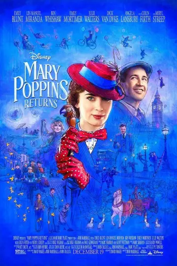 Poster to the movie "Mary Poppins Returns" #95294