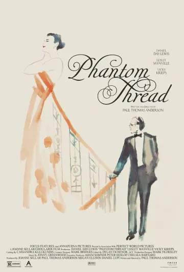 Poster to the movie "Phantom Thread" #1231060