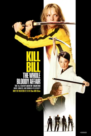 Poster to the movie "Kill Bill: The Whole Bloody Affair" #1176071