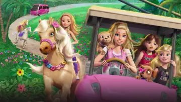 Backdrop to the movie "Barbie & Her Sisters in a Puppy Chase" #1012948