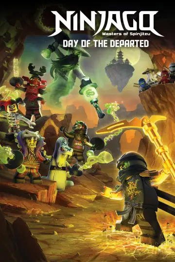 Poster to the movie "Ninjago: Masters of Spinjitzu - Day of the Departed" #1885213