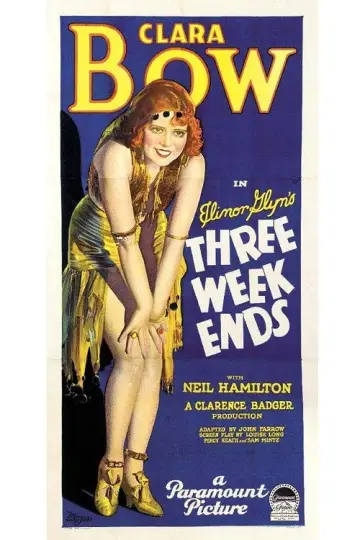 Poster to the movie "Three Week Ends" #1164272