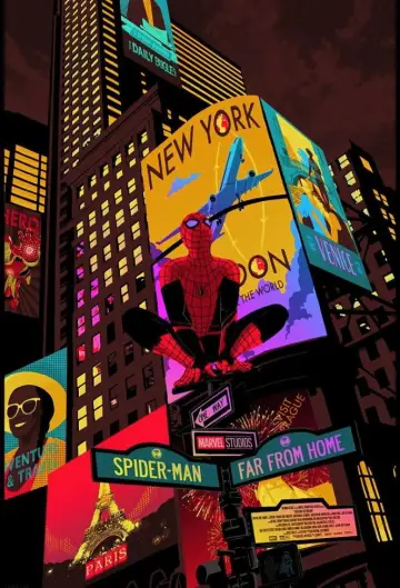 Poster to the movie "Spider-Man: Far From Home" #1155501