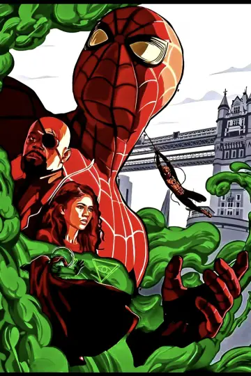 Poster to the movie "Spider-Man: Far From Home" #1858954