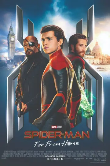Poster to the movie "Spider-Man: Far From Home" #556956