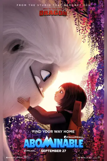 Poster to the movie "Abominable" #690116
