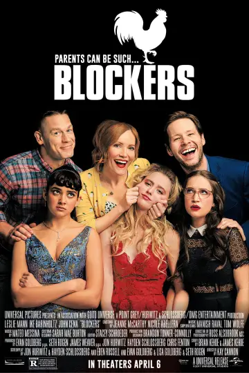 Poster to the movie "Blockers" #858815
