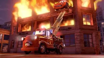 Backdrop to the movie "Cars Toon Mater