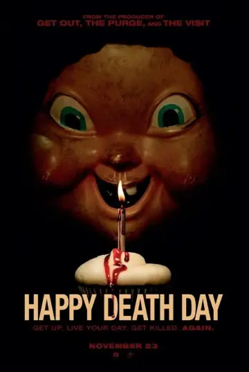 Poster to the movie "Happy Death Day" #70602