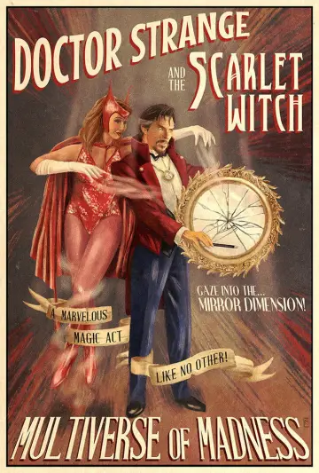 Poster to the movie "Doctor Strange in the Multiverse of Madness" #1206333