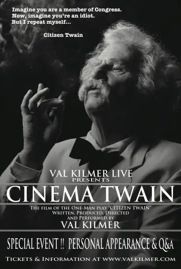 Poster to the movie "Cinema Twain" #1921041