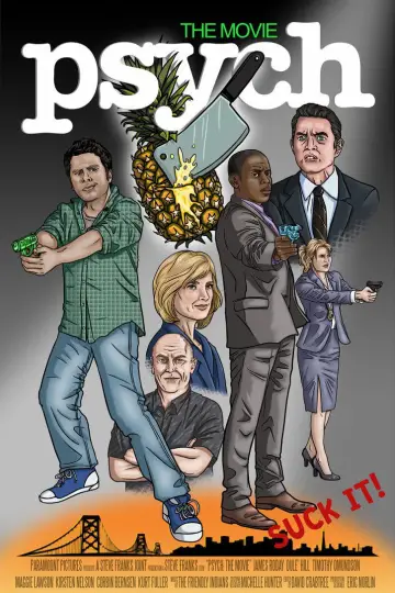 Poster to the movie "Psych: The Movie" #1049854