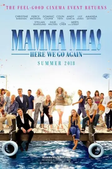 Poster to the movie "Mamma Mia! Here We Go Again" #106512