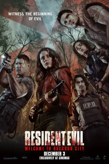 Poster to the movie "Resident Evil: Welcome to Raccoon City" #599719