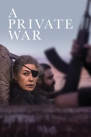 Poster to the movie "A Private War" #994856