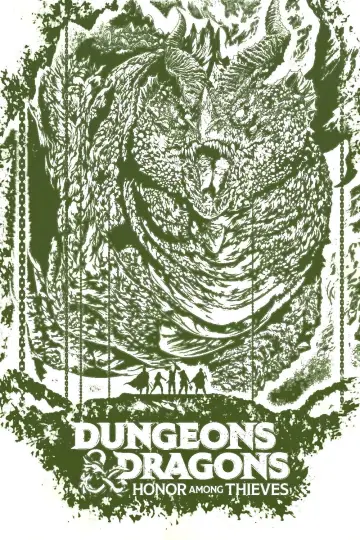 Poster to the movie "Dungeons & Dragons: Honor Among Thieves" #1197701