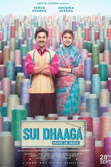 Poster to the movie "Sui Dhaaga - Made in India" #893379