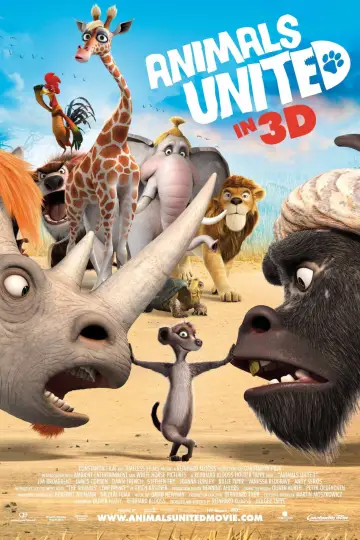 Poster to the movie "Animals United" #1833698
