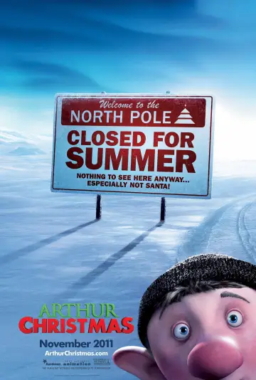 Poster to the movie "Arthur Christmas" #1861663