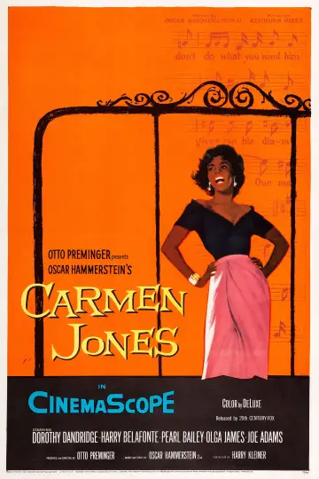 Poster to the movie "Carmen Jones" #721479