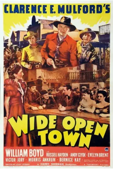 Poster to the movie "Wide Open Town" #1578925