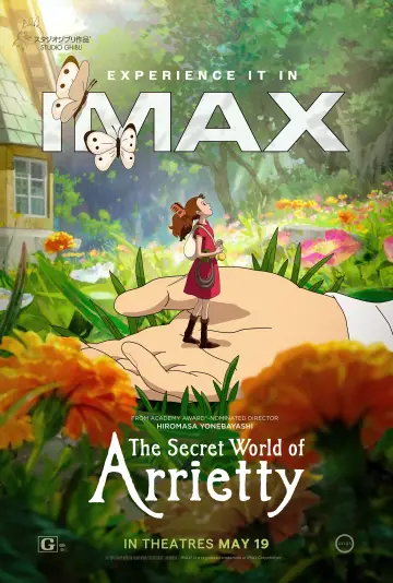 Poster to the movie "The Secret World of Arrietty" #801913