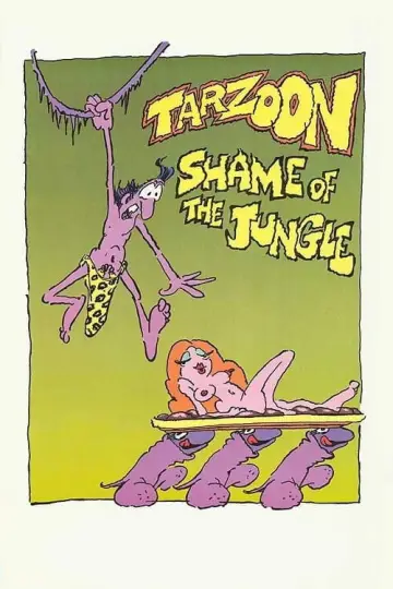 Poster to the movie "Tarzoon: Shame of the Jungle!" #1853949