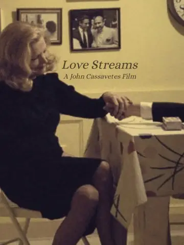 Poster to the movie "Love Streams" #1777326