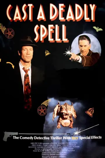 Poster to the movie "Cast a Deadly Spell" #1191562