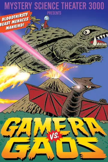 Poster to the movie "Gamera vs. Gyaos" #1098073