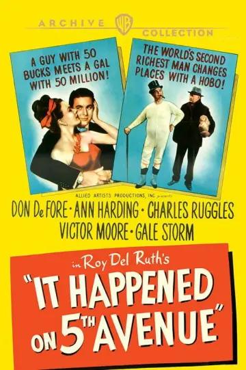 Poster to the movie "It Happened on Fifth Avenue" #1070201