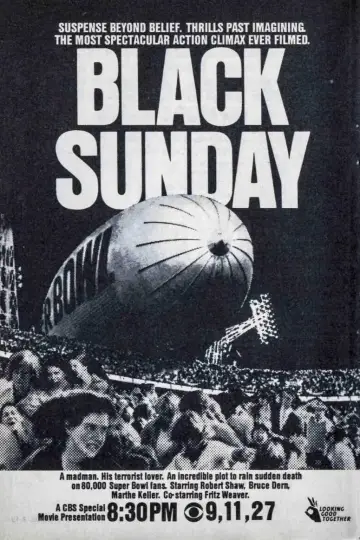 Poster to the movie "Black Sunday" #1102814