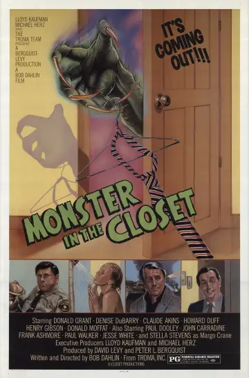 Poster to the movie "Monster in the Closet" #1639729