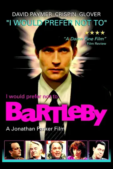 Poster to the movie "Bartleby" #1622480