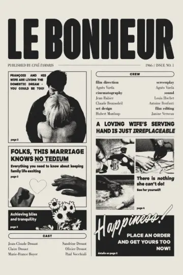 Poster to the movie "Happiness" #1172905