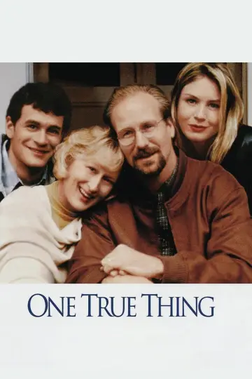 Poster to the movie "One True Thing" #1065542