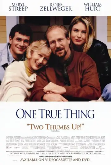 Poster to the movie "One True Thing" #1065543