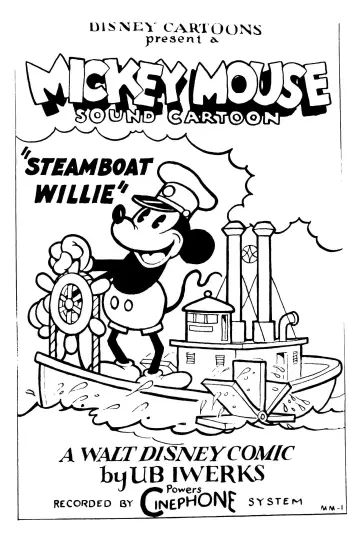 Poster to the movie "Steamboat Willie" #989222