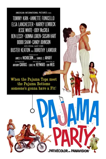 Poster to the movie "Pajama Party" #1914009
