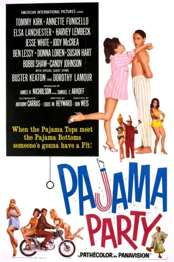 Poster to the movie "Pajama Party" #1914010