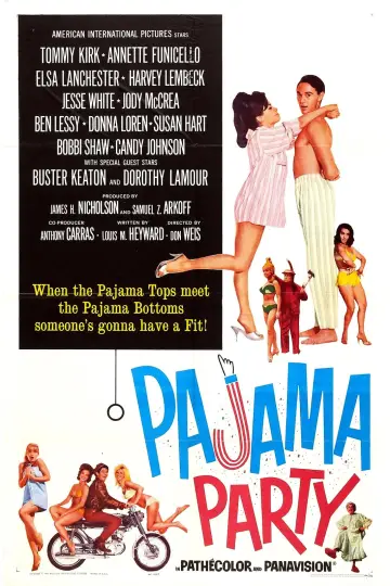 Poster to the movie "Pajama Party" #1914011